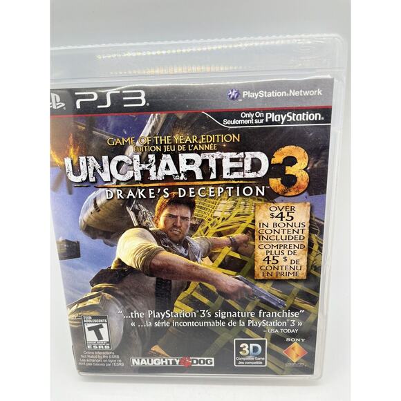 Uncharted 3: Drake's Deception - Game of the Year Edition (Sony PlayStation 3) - Picture 2 of 6